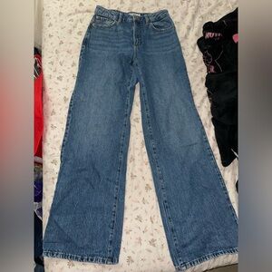 -Garage denim jeans (wide legged)